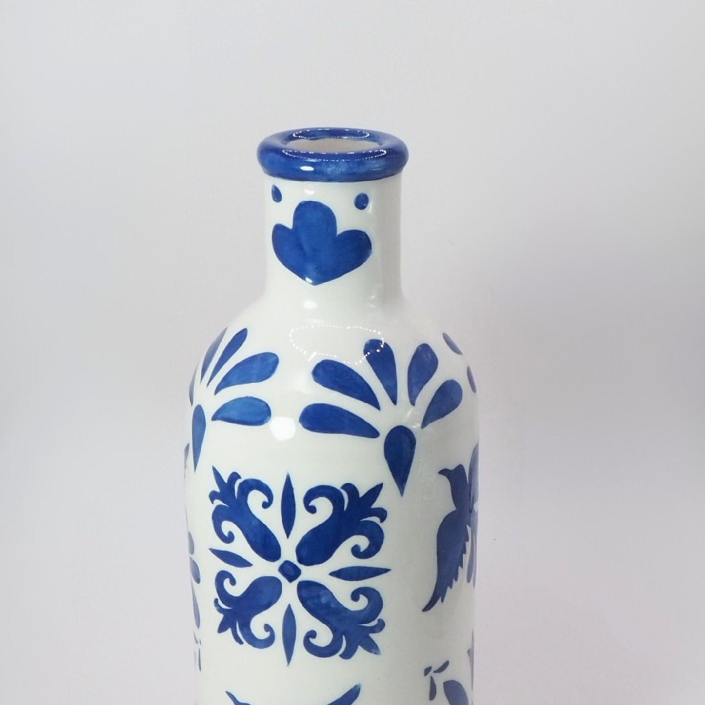 Aceitera Raíces | Cerámica pintada a mano