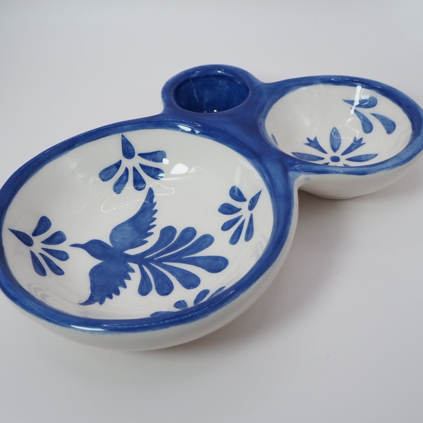 Aceitunero Raíces — Cerámica pintada a mano