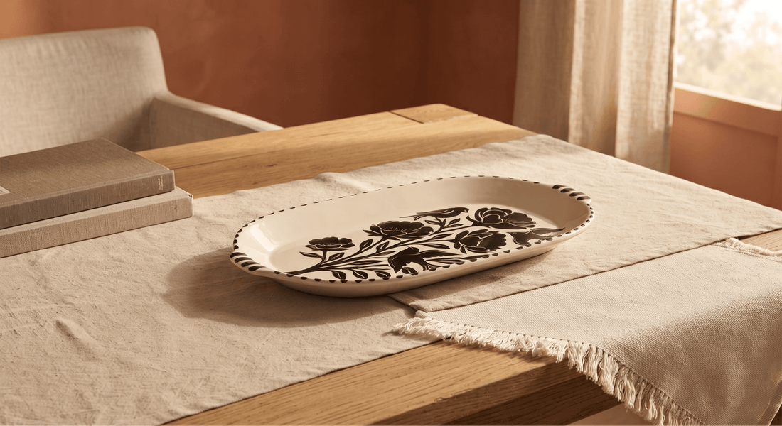 Armonía en casa: Guía para combinar cerámica artesanal y textiles