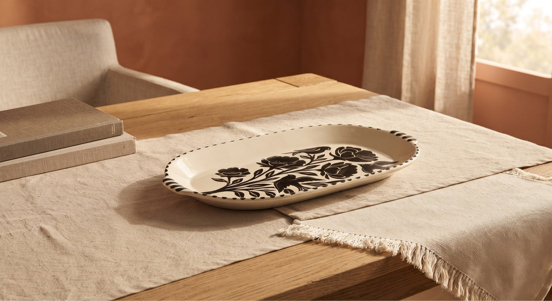 Armonía en casa: Guía para combinar cerámica artesanal y textiles
