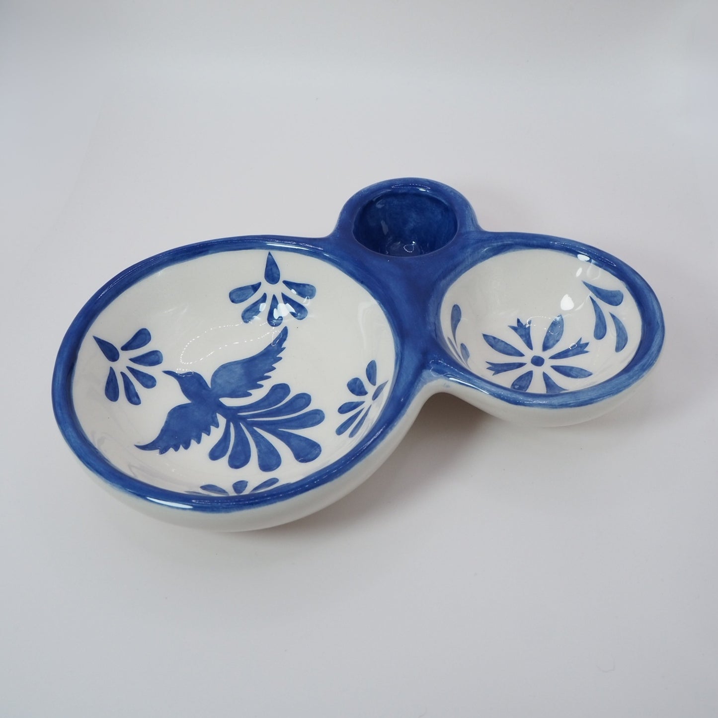 Aceitunero Raíces — Cerámica pintada a mano