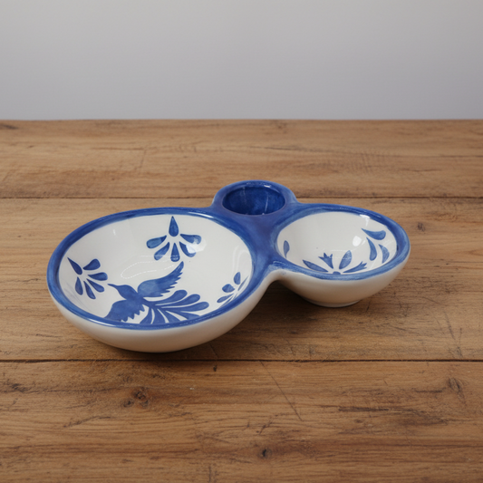 Aceitunero Raíces — Cerámica pintada a mano