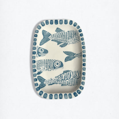 Set "La Caleta" | Cerámica Pintada a Mano