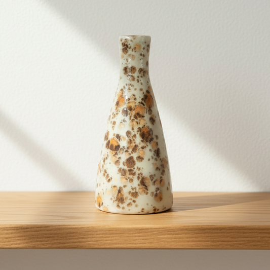 Florero Roca de Luz | Cerámica pintada a mano